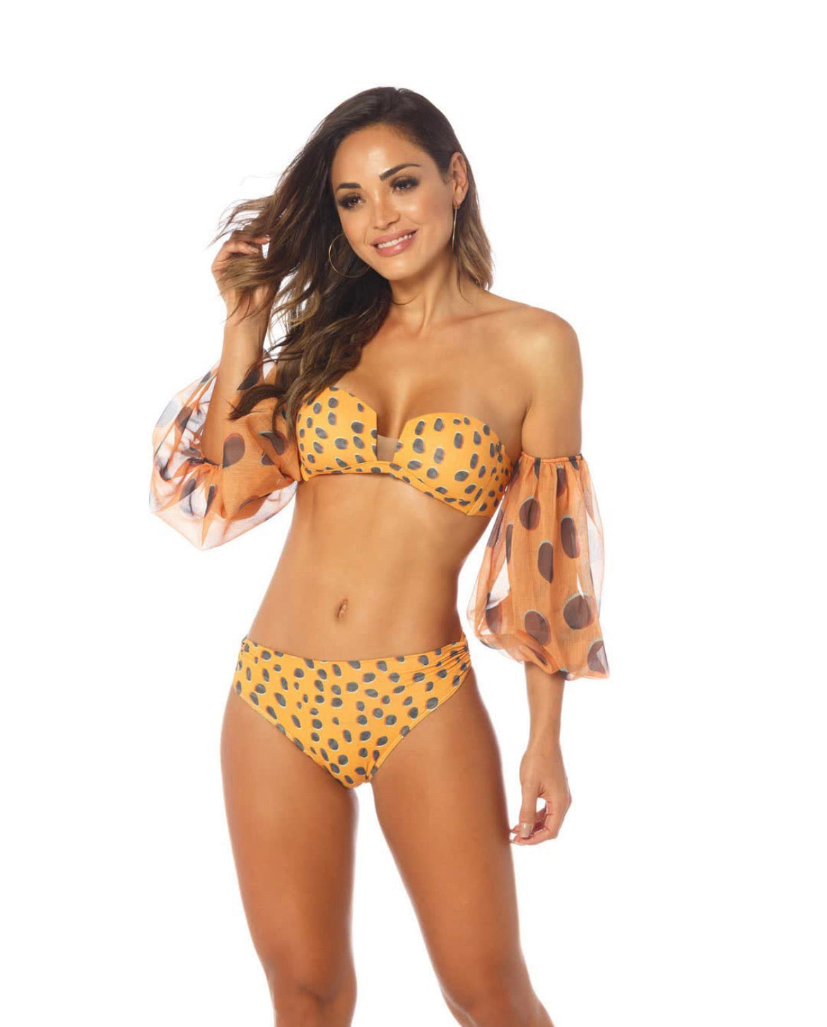 Cheetah Print Bikini Set - Luxy Beachwear